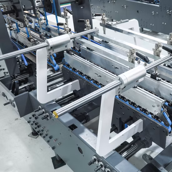 300m/Min Rolam as Pre-Fold Automatic Crash Lock Bottom 3 Points Folder Gluer