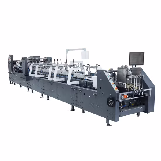 300m/Min Rolam as Pre-Fold Automatic Crash Lock Bottom 3 Points Folder Gluer
